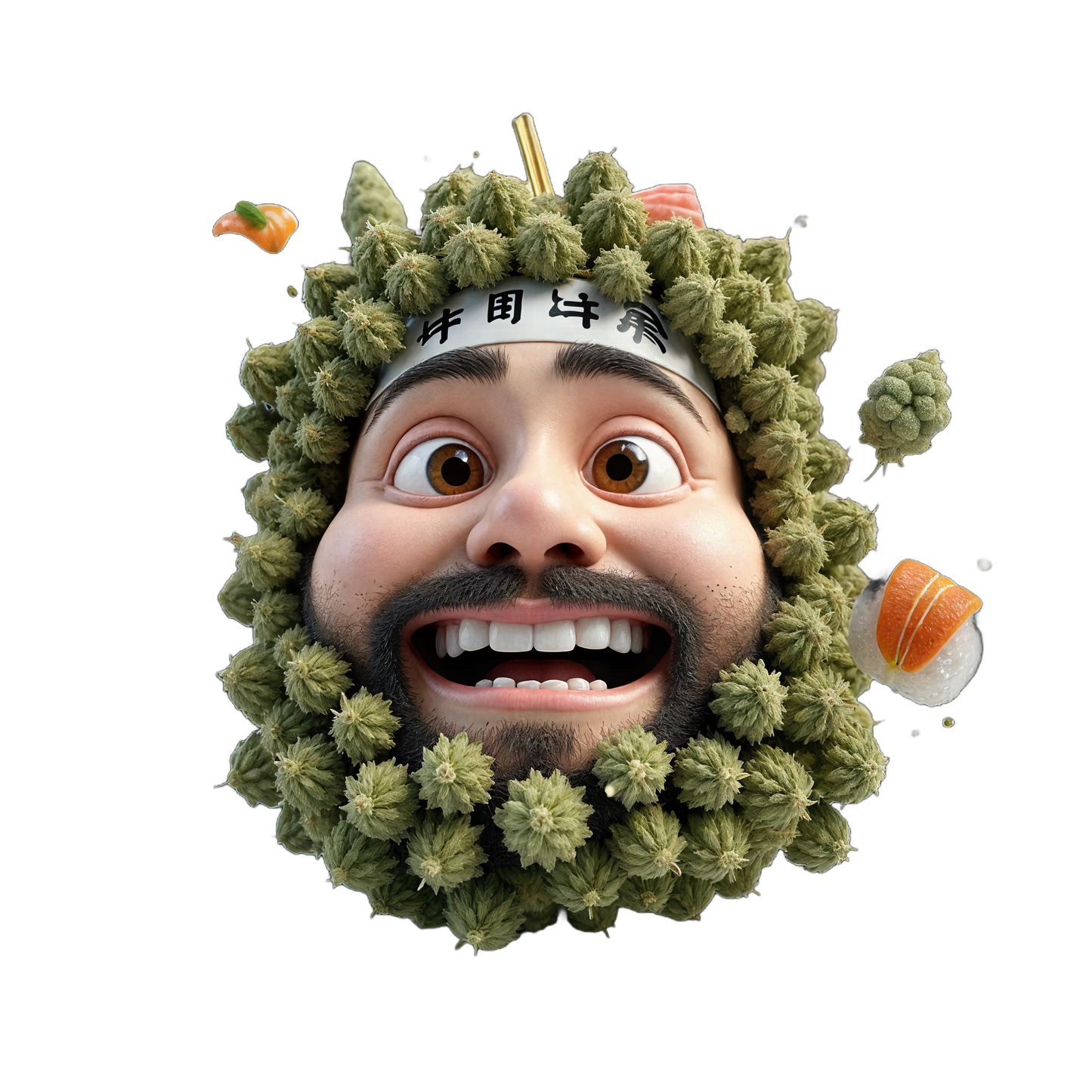 Fleur de CBD Zushi Boys – Texture et couleurs naturelles